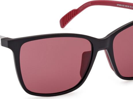 Sluneční brýle ADIDAS Sport SP0059 Matte Black/Bordeaux