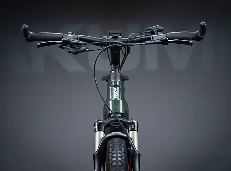 KTM Macina Cross 710 Herren - Moss Grey(Chrome+orange)