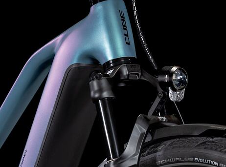 Cube Kathmandu Hybrid SLX, trapeze - smaragdgrey´n´black