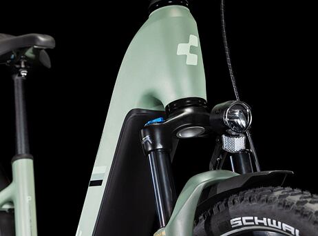Cube Nuride Hybrid Pro 800 Allroad, easy entry - Pistachio´n´stonegrey