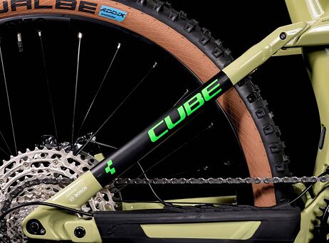 Cube Stereo Hybrid 140 HPC SL - Green´n´flashgreen