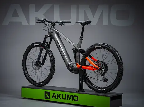 Haibike ALLMTN 4 - silver/red/black