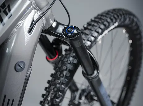 Haibike ALLMTN 4 - silver/red/black