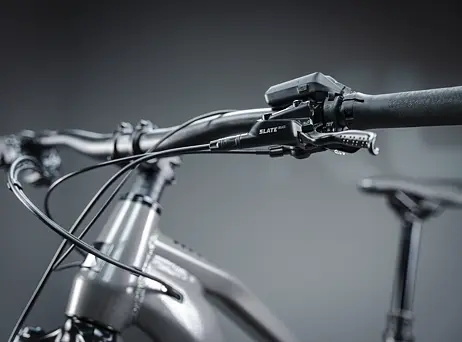 Haibike ALLMTN 4 - silver/red/black