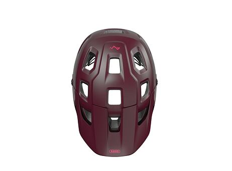 přilba ABUS - MoDrop wildberry red