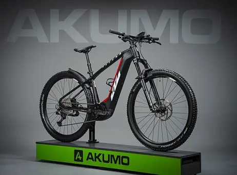 KTM Macina Emountain 27 Pro - matte black/white/red