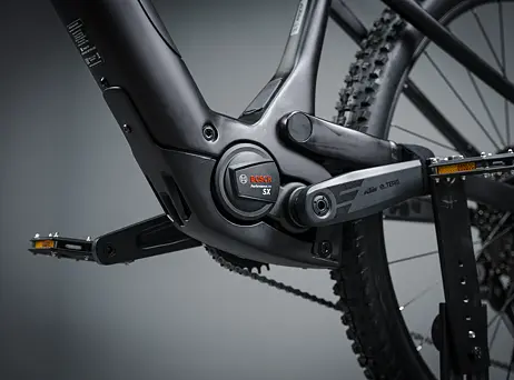 KTM Macina Scarp SX Elite - Flaming Black MT (Fresh Orange)
