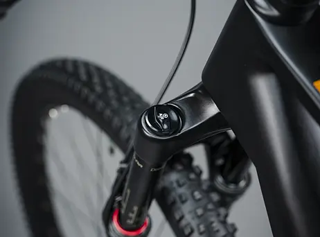 KTM Macina Scarp SX Elite - Flaming Black MT (Fresh Orange)