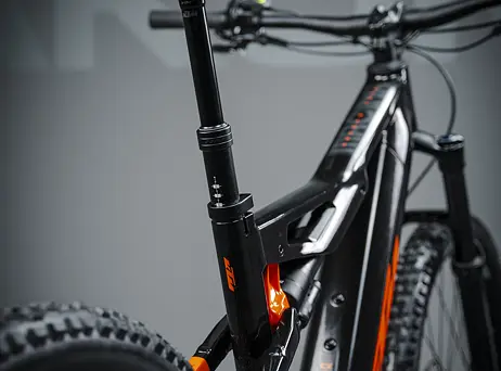 KTM Macina Kapoho 7973 - Flaming black (orange)