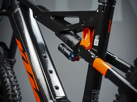KTM Macina Kapoho 7973 - Flaming black (orange)
