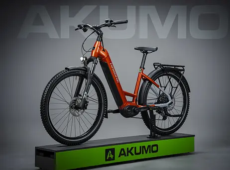 Haibike TREKKING 4 - Low - orange/silver