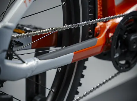 Haibike TREKKING 4 - Low - orange/silver
