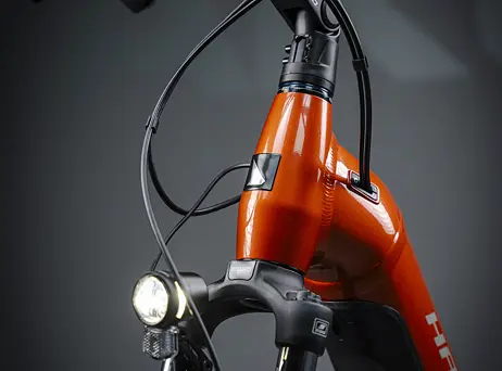 Haibike TREKKING 4 - Low - orange/silver