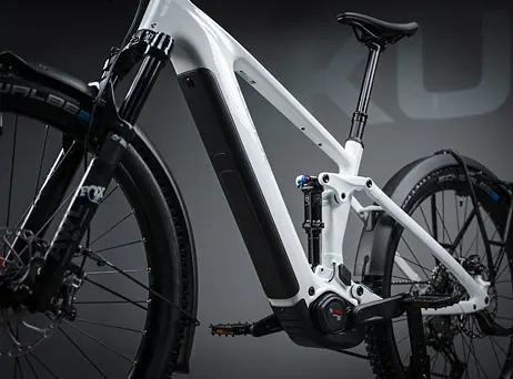 Cube Stereo Hybrid ONE44 EXC Allroad - Whitemarble´n´black