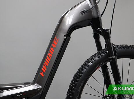 Haibike Trekking 9 Cross 2022 - anthracite/red
