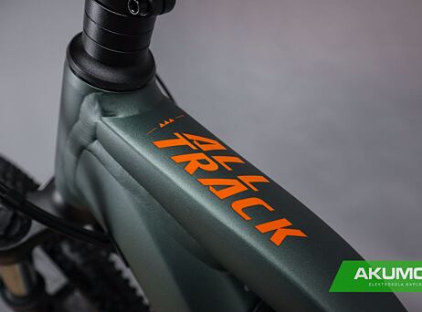 Haibike Alltrack vel. 37 cm - olive/orange - matt