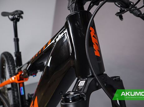 KTM Macina Lycan 771 - Flaming Black (Space Orange)