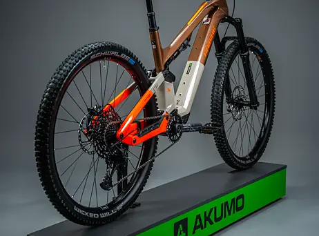 Haibike Lyke CF 10 - Leather/Orange-gloss