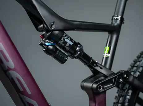 Orbea RISE H10 2023 - Metallic Mulberry-Black
