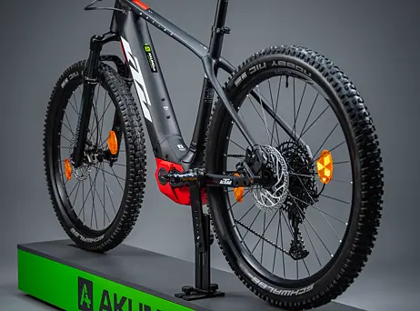 KTM Macina Emountain 27 Pro - matte black/white/red