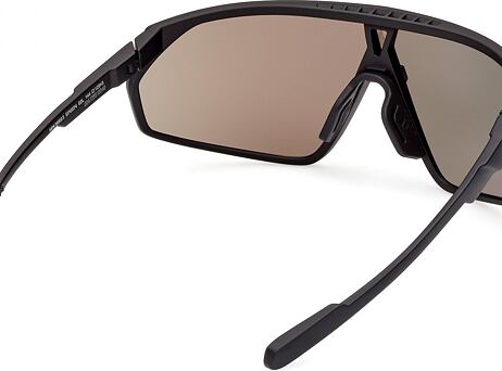 Sluneční brýle ADIDAS Sport SP0074 - Matte Black/Roviex Mirror