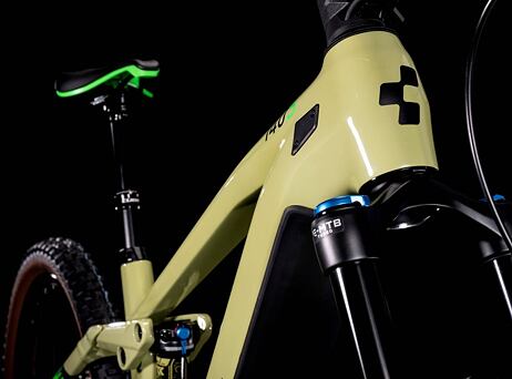 Cube Stereo Hybrid 140 HPC SL - Green´n´flashgreen