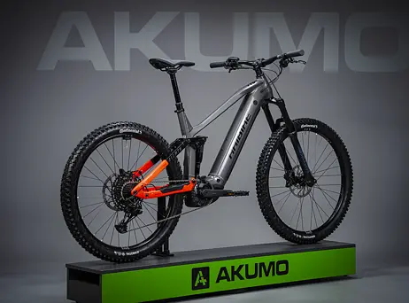 Haibike ALLMTN 4 - silver/red/black