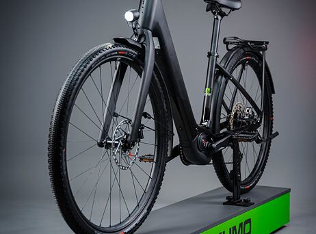 Cube Kathmandu Hybrid C:62 SLX 400X, easy entry - carbon´n´black