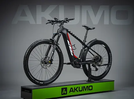 KTM Macina Emountain 27 Pro - matte black/white/red