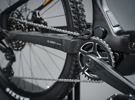 KTM Macina Scarp SX Elite - Flaming Black MT (Fresh Orange)