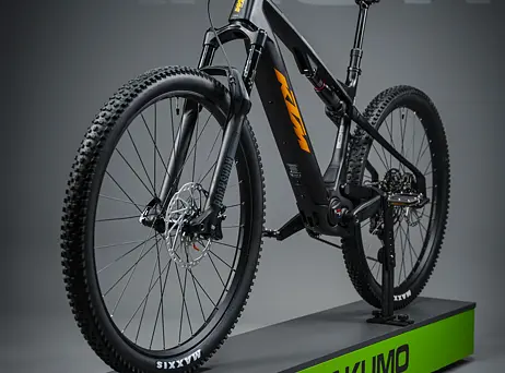 KTM Macina Scarp SX Elite - Flaming Black MT (Fresh Orange)
