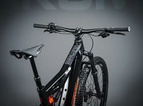 KTM Macina Kapoho 7973 - Flaming black (orange)