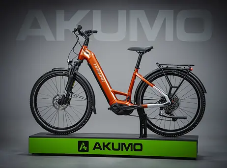 Haibike TREKKING 4 - Low - orange/silver