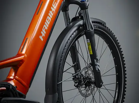 Haibike TREKKING 4 - Low - orange/silver