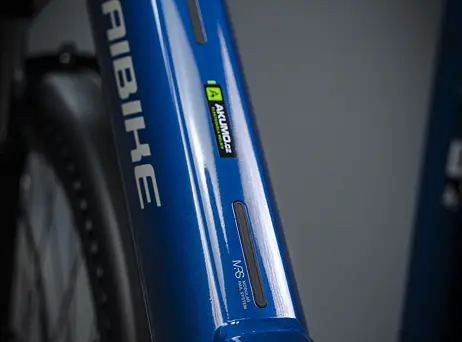 Haibike TREKKING 4 - Low - blue/orange/silver
