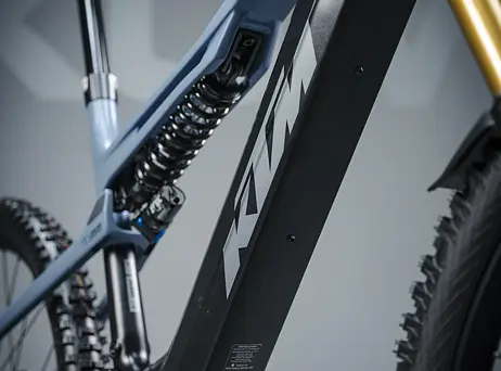 KTM Macina Prowler PRESTIGE - Blue+Metallic Black Matt (Grey+Gold)