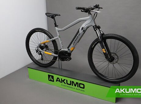 Haibike Hardnine 4 2022 - cool grey/lava matte
