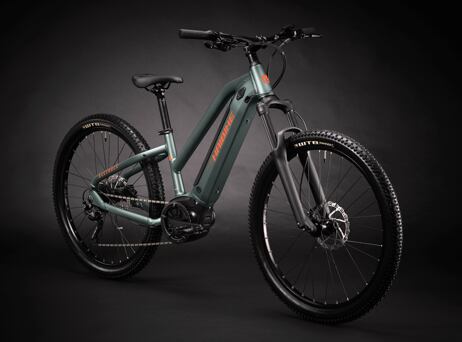 Haibike Alltrack vel. 37 cm - olive/orange - matt