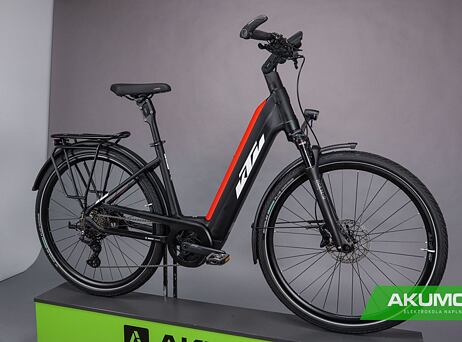 KTM Macina eTOUR PRO LTD - black matt (white-red)