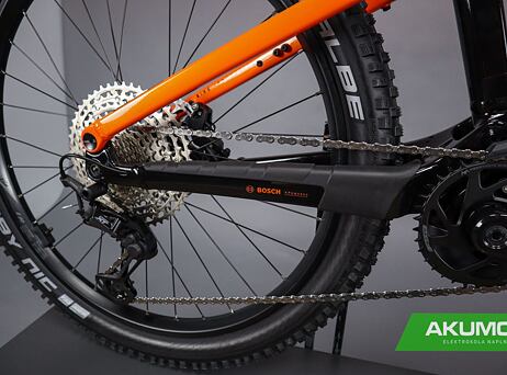 KTM Macina Lycan 771 - Flaming Black (Space Orange)