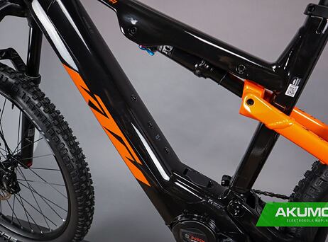 KTM Macina Lycan 771 - Flaming Black (Space Orange)