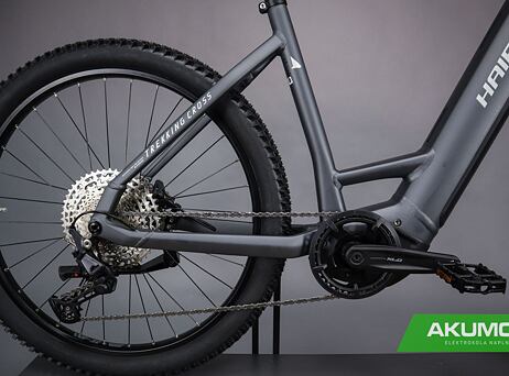Haibike Trekking 4 Cross - Low - Dark silver/pearl - matt