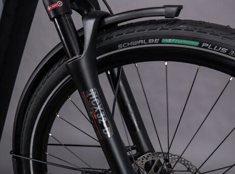 KTM Macina Style 730, US - Black matt (grey+orange)