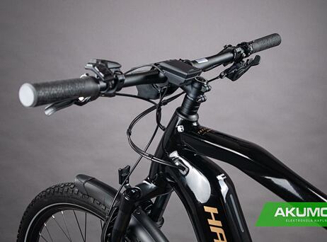 Haibike Trekking 11 - High - 2022 - Gloss Black Metal Tan