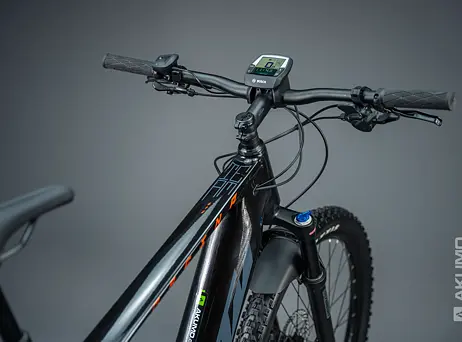 KTM Macina Team 672 - Flaming Black (Grey+Orange)