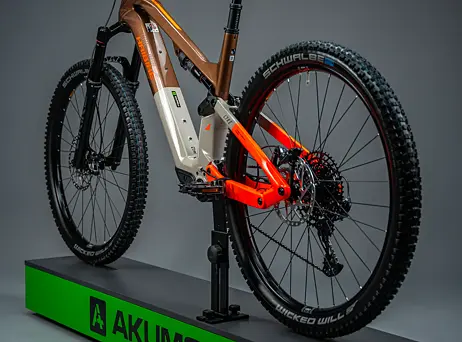 Haibike Lyke CF 10 - Leather/Orange-gloss