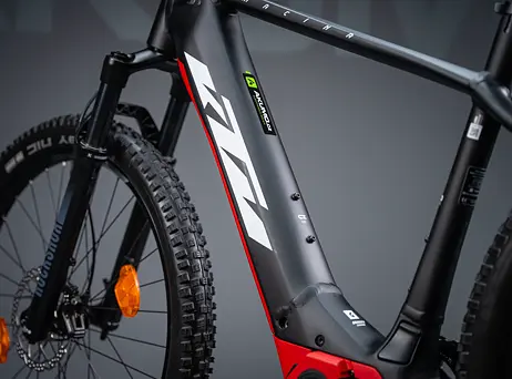 KTM Macina Emountain 27 Pro - matte black/white/red