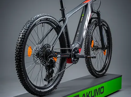KTM Macina Emountain 27 Pro - matte black/white/red