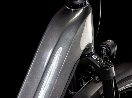 Cube Nuride Hybrid SLX 800 Allroad, easy entry - Graphite´n´fossil