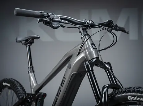 Haibike ALLMTN 4 - silver/red/black